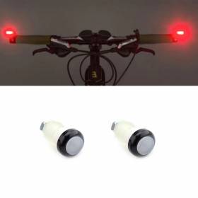 2pcs BLACK Color Turn Safety Lamp RED light Two modes - XMI.EE