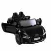 Lasten sähköauto AUDI R8 2x12V musta uusi malli