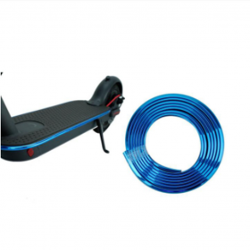 2 Meter Electric Scooter Protective Bumper Strip Tape Blue -