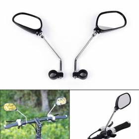 Pair 360 rotate Mountain Road Bicycle Rear View Mirror with