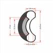 Outer tire 10x3" for electric scooter - Xmi OÜ