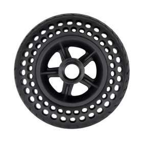 7x1.8" Scooter wheel with Honeycomb solid tire Bearing height: