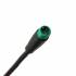 Cable with waterproof plug for screen 5PIN MALE 25cm - Xmi OÜ