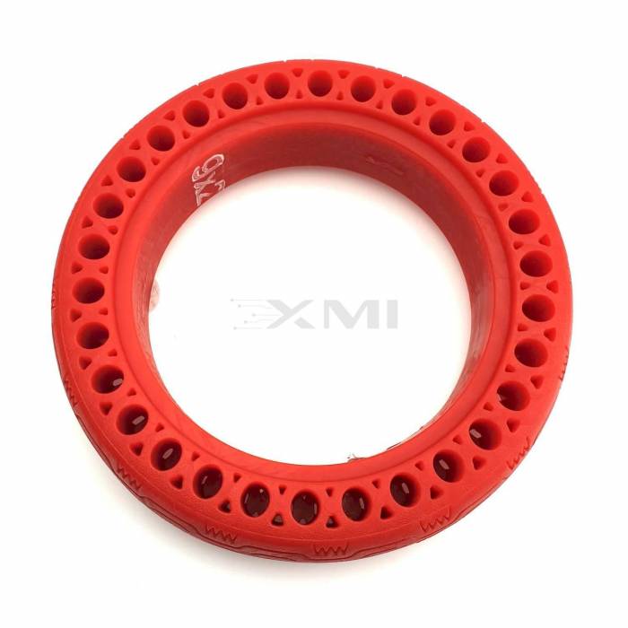 Honeycomb Solid tyre 9x2" Red for E22/E25 electric scooter