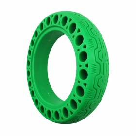 Honeycomb Solid tyre 60/70-6.5" Green for electric scooter -