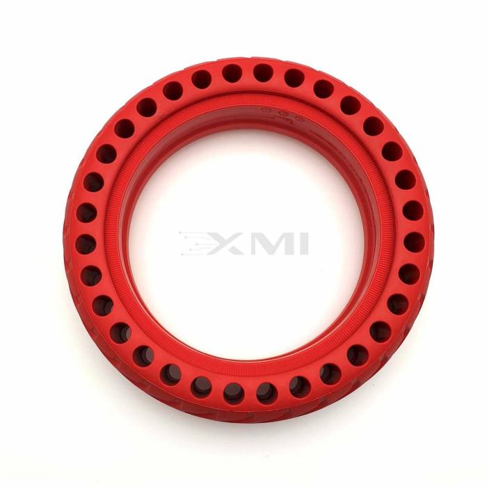 Honeycomb Solid tyre 8.5x2.0" Red for electric scooter
